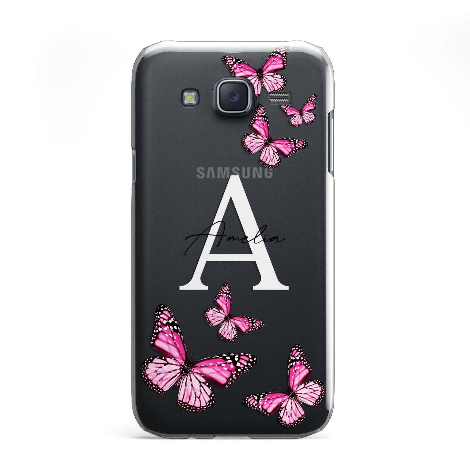 Personalised Butterfly Samsung Galaxy J5 Case