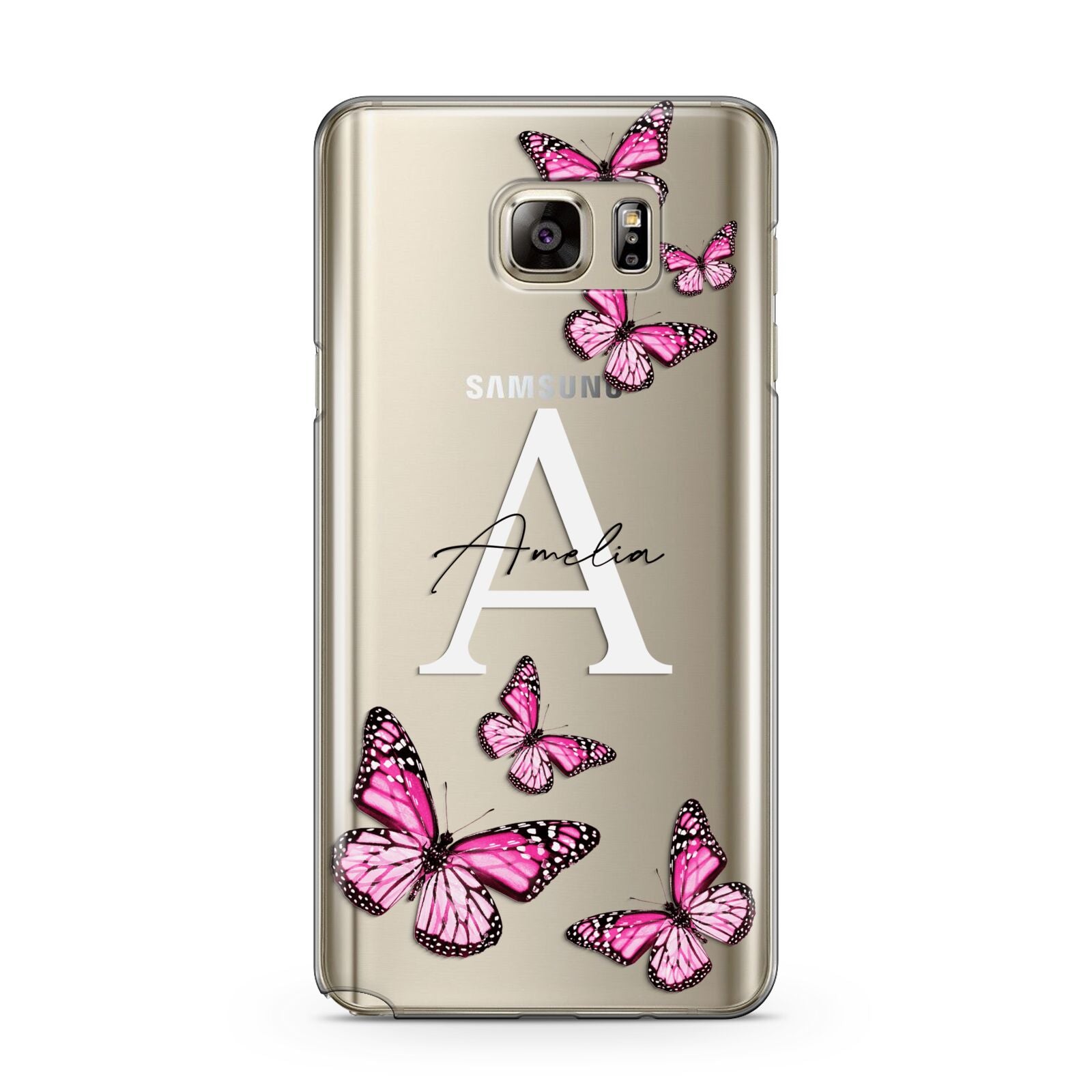 Personalised Butterfly Samsung Galaxy Note 5 Case
