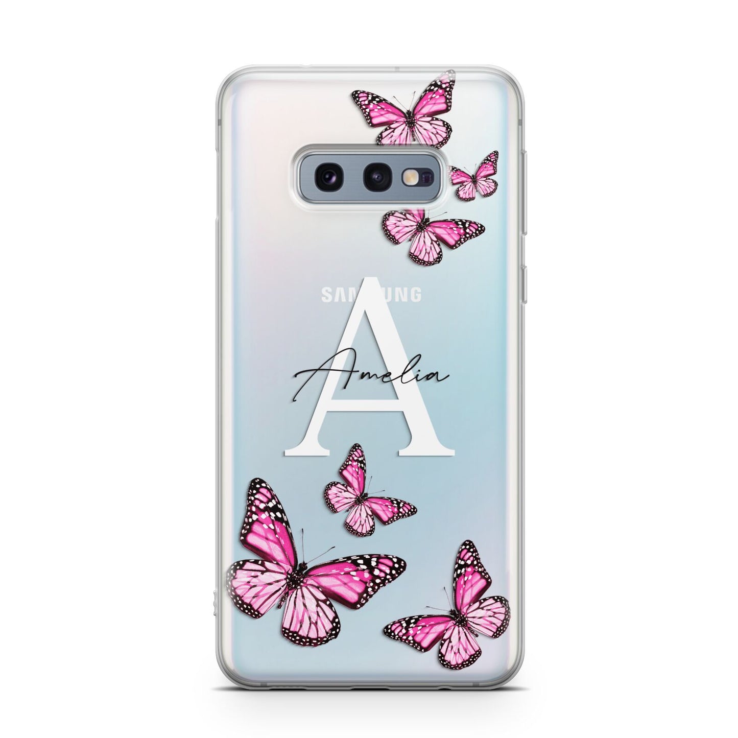 Personalised Butterfly Samsung Galaxy S10E Case