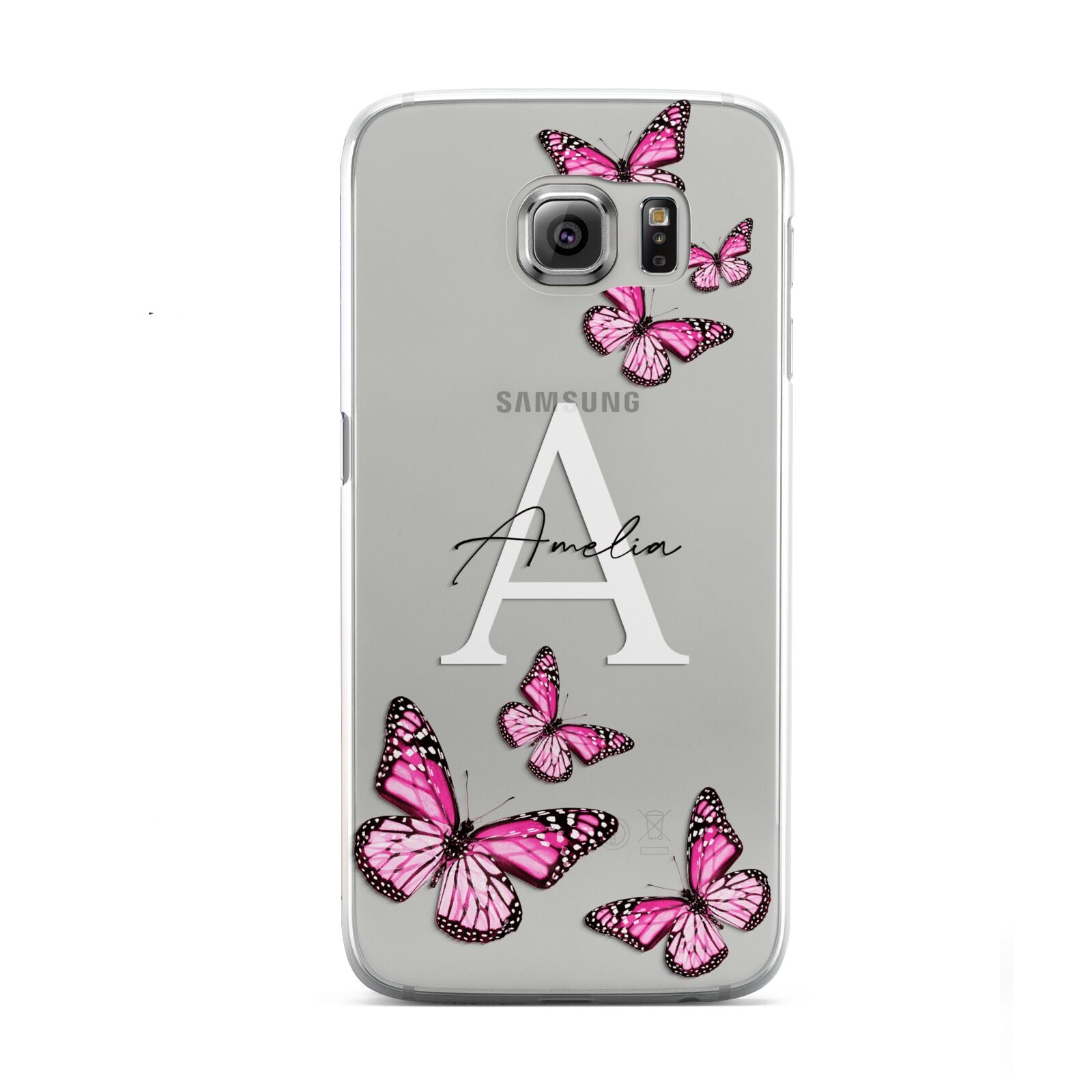 Personalised Butterfly Samsung Galaxy S6 Case