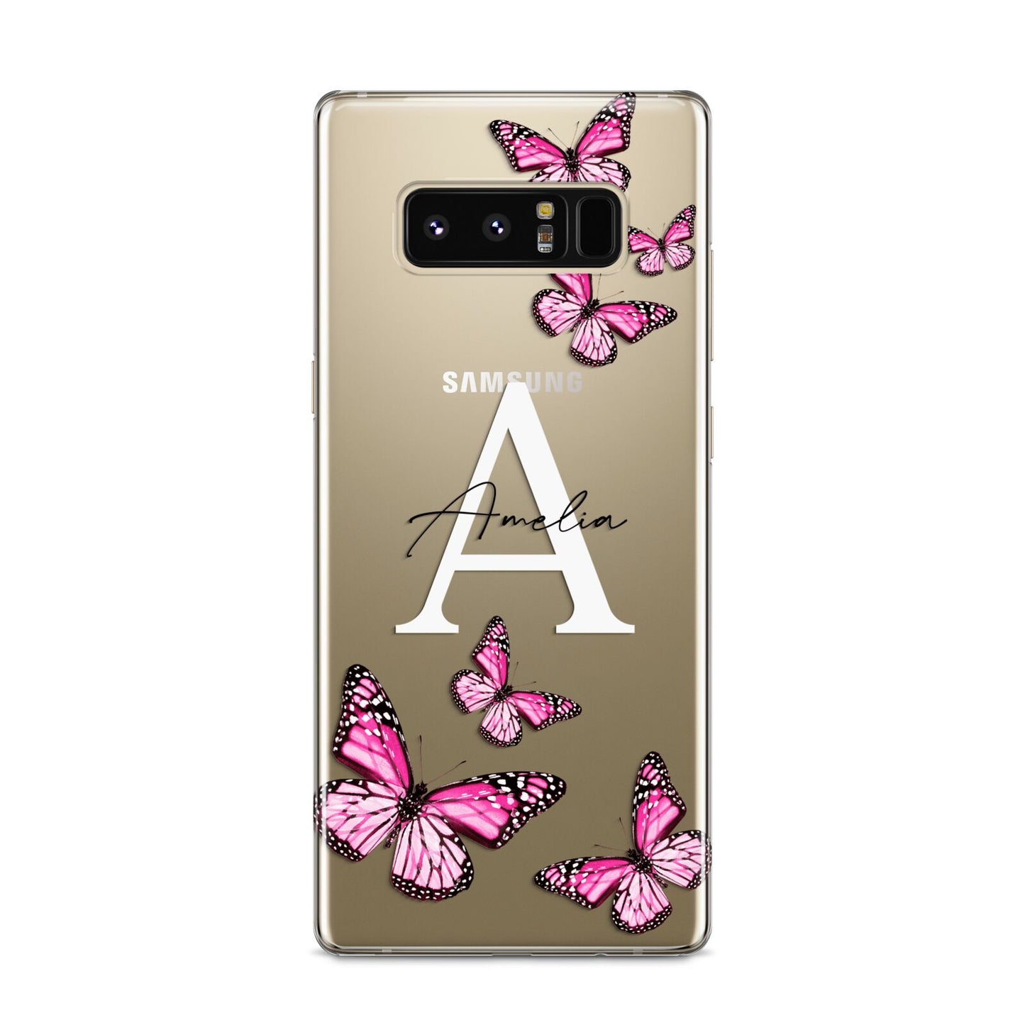 Personalised Butterfly Samsung Galaxy S8 Case
