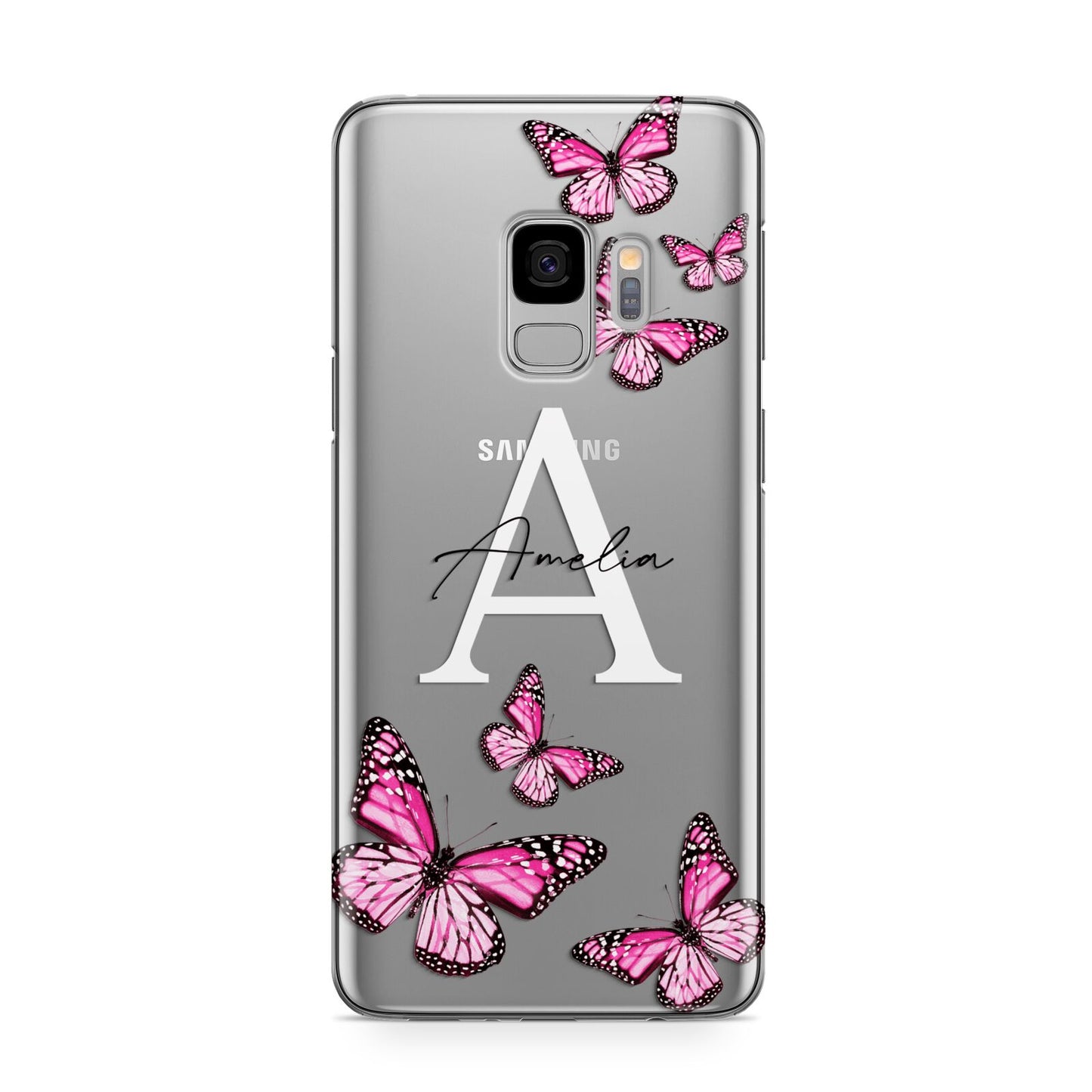 Personalised Butterfly Samsung Galaxy S9 Case