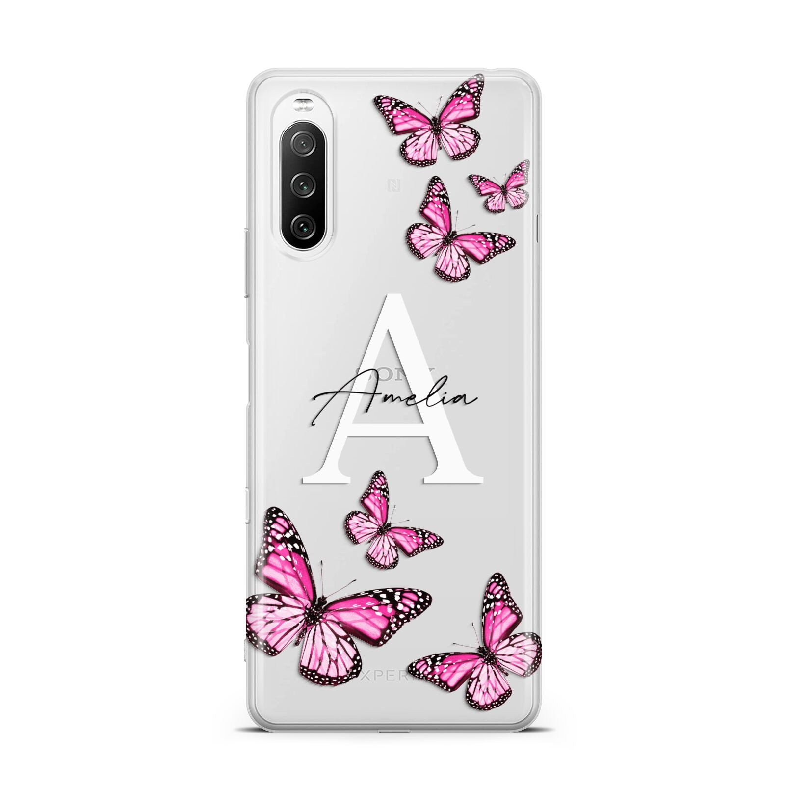 Personalised Butterfly Sony Xperia 10 III Case