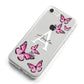 Personalised Butterfly iPhone 8 Bumper Case on Silver iPhone Alternative Image