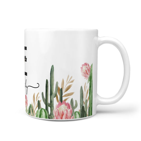 Personalised Cactus 10oz Mug