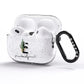 Personalised Cactus AirPods Pro Glitter Case Side Image