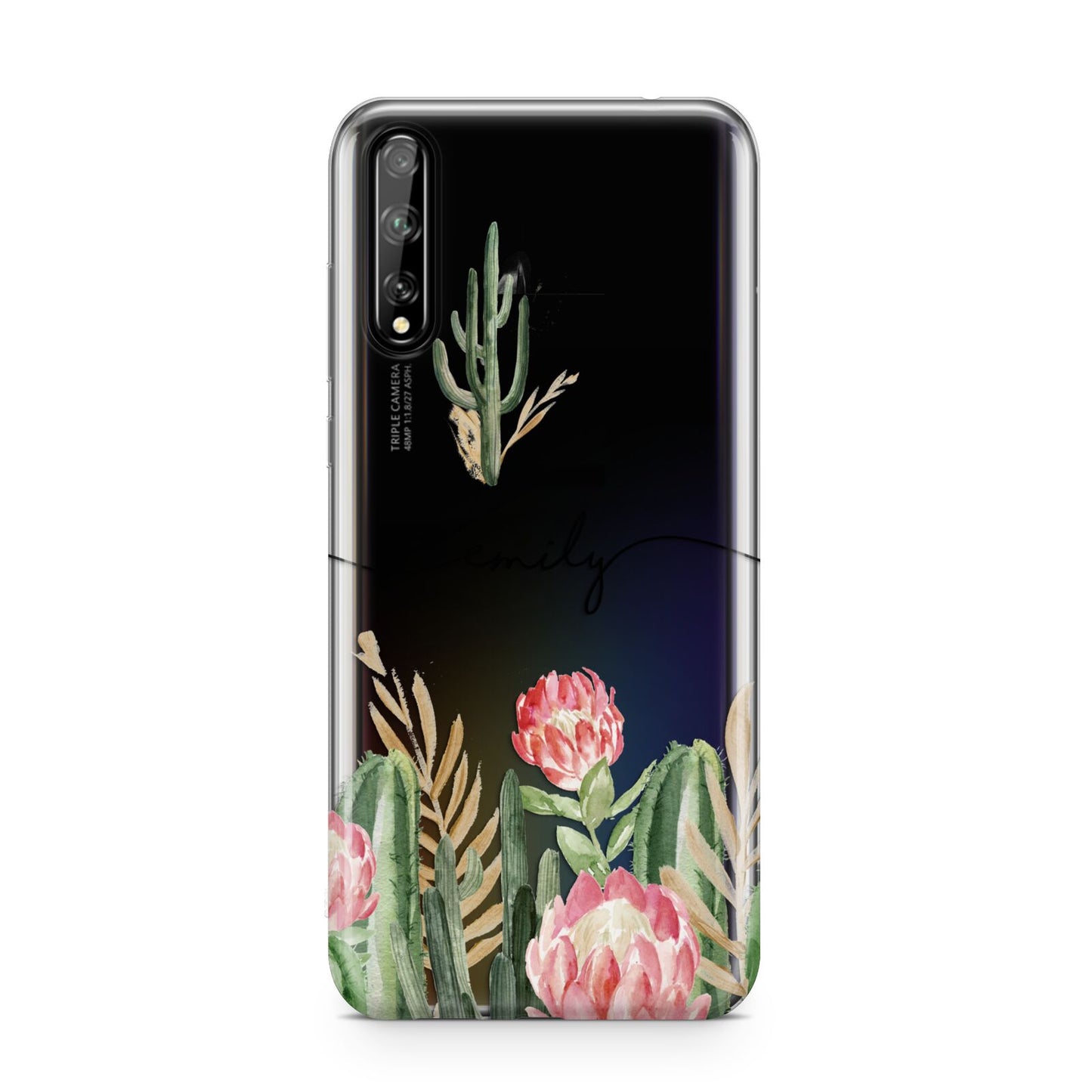 Personalised Cactus Huawei Enjoy 10s Phone Case