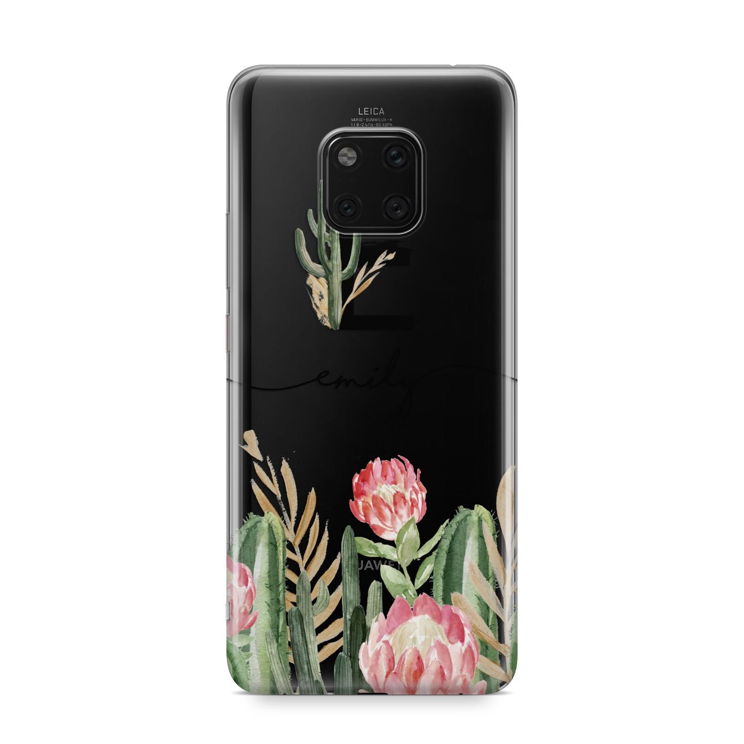 Personalised Cactus Huawei Mate 20 Pro Phone Case