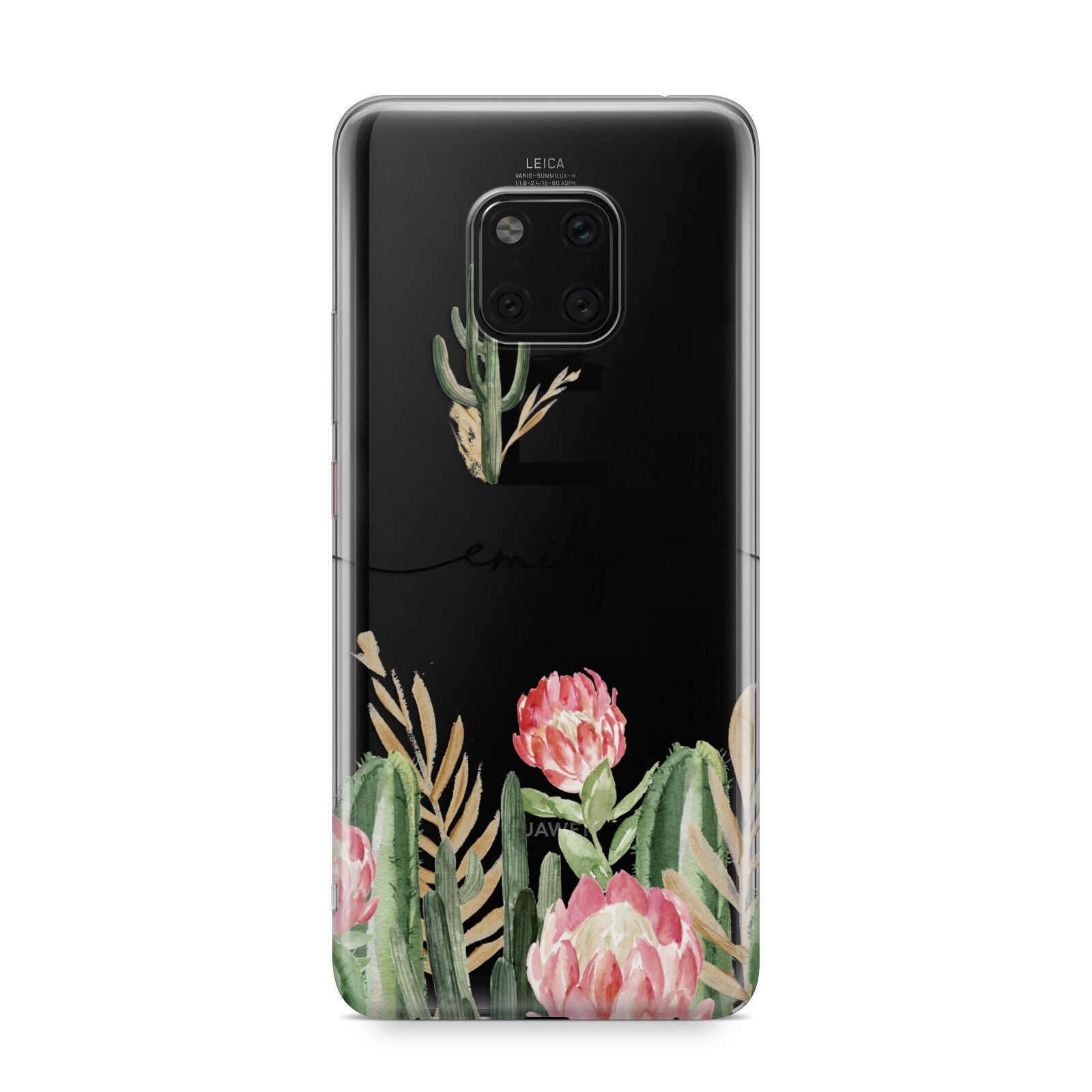 Personalised Cactus Huawei Mate 20 Pro Phone Case