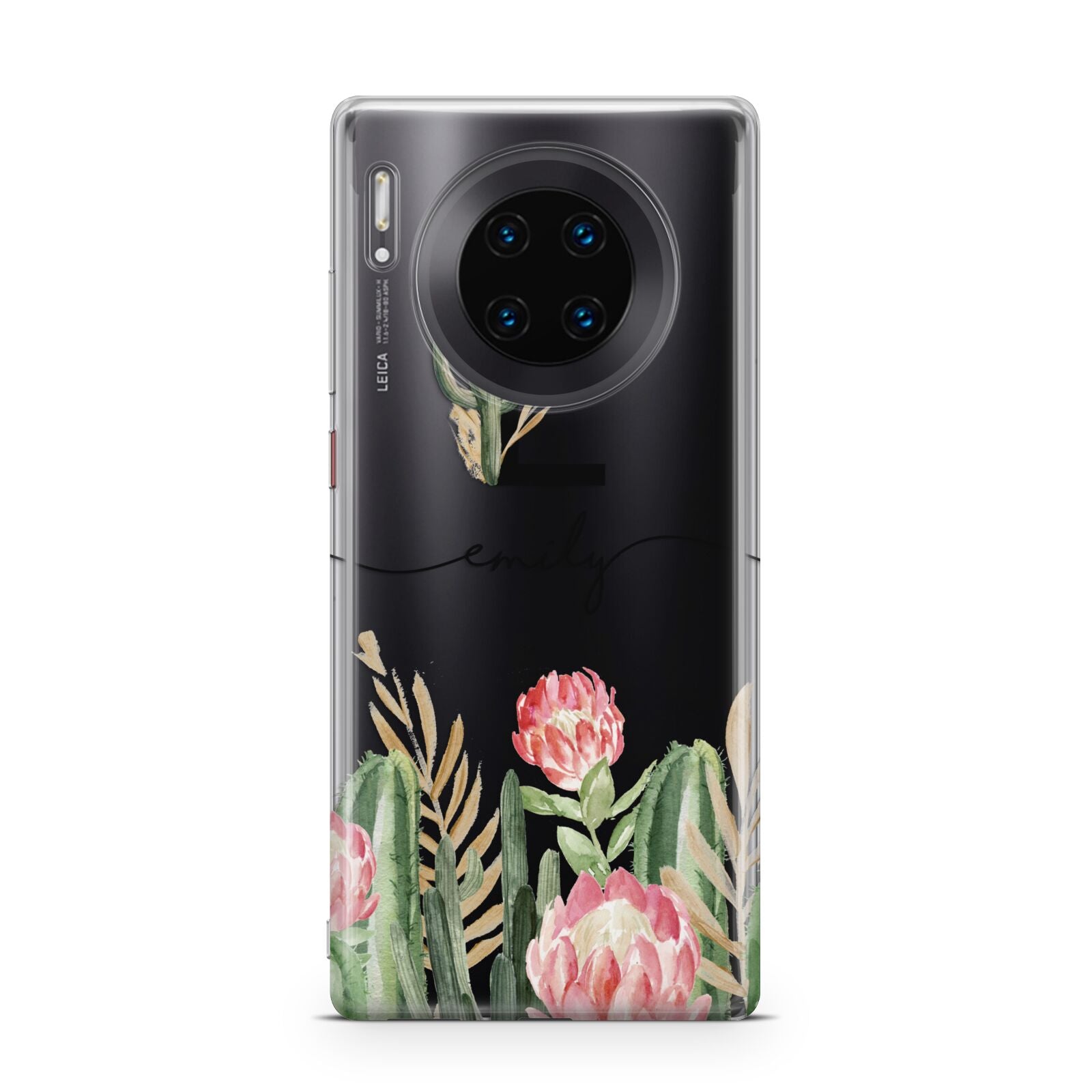Personalised Cactus Huawei Mate 30 Pro Phone Case