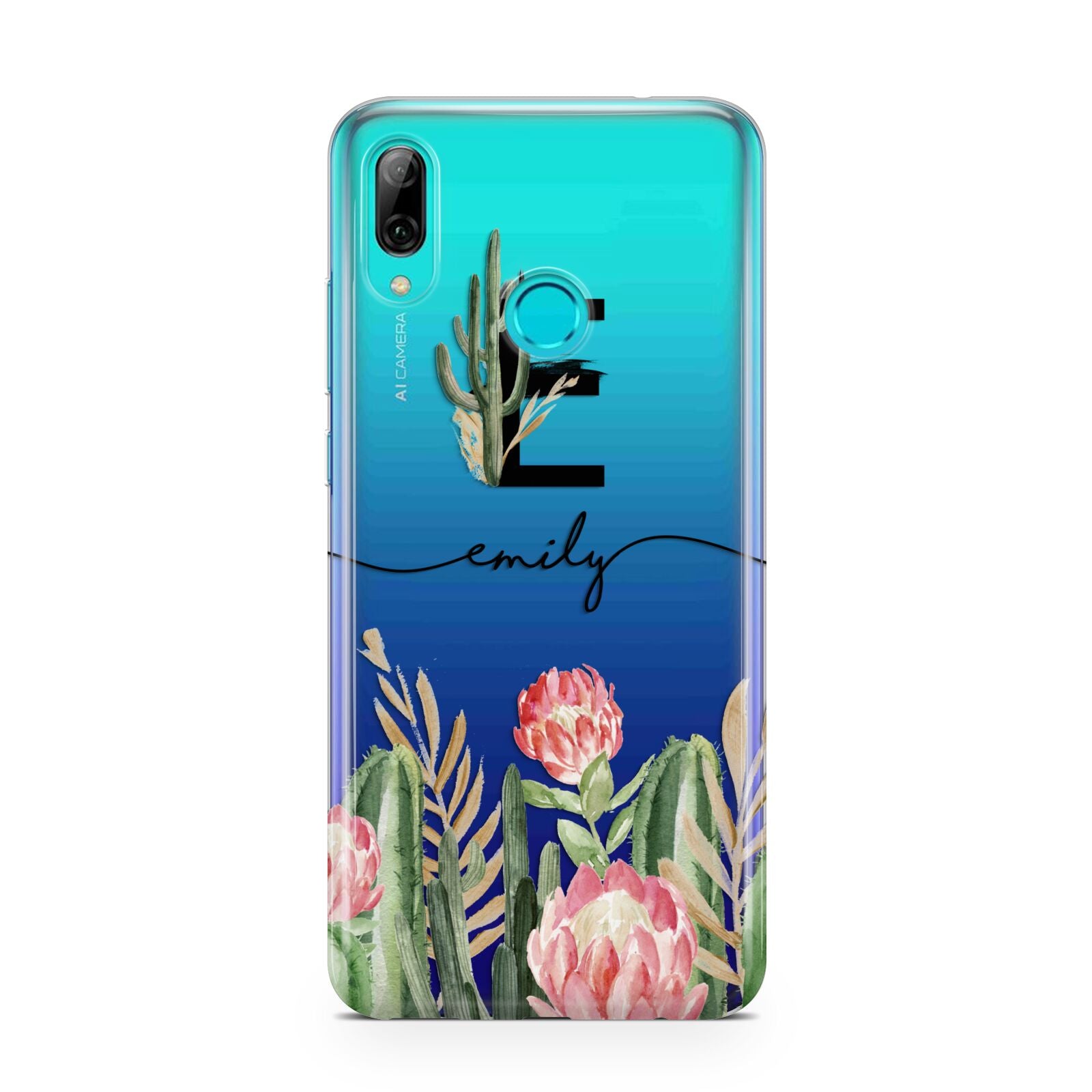 Personalised Cactus Huawei P Smart 2019 Case