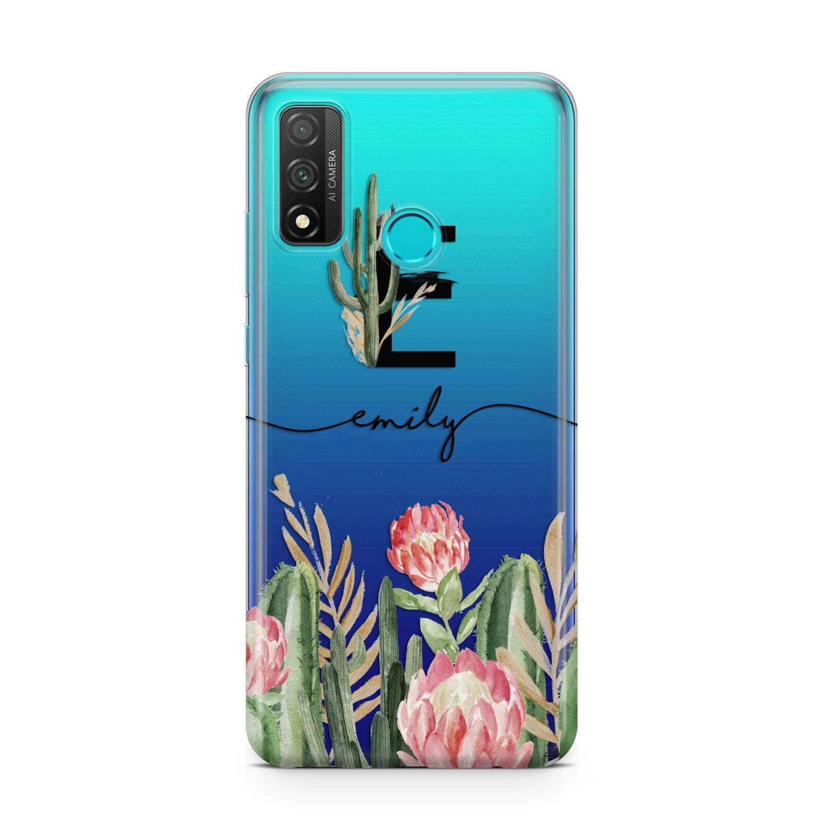 Personalised Cactus Huawei P Smart 2020