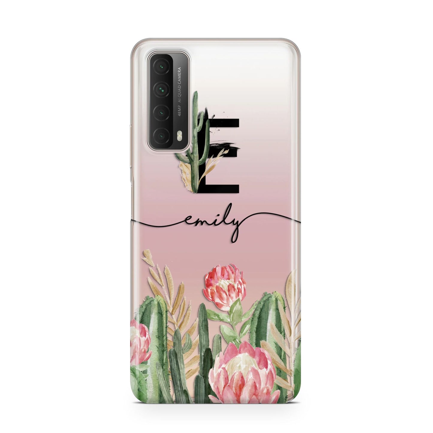 Personalised Cactus Huawei P Smart 2021