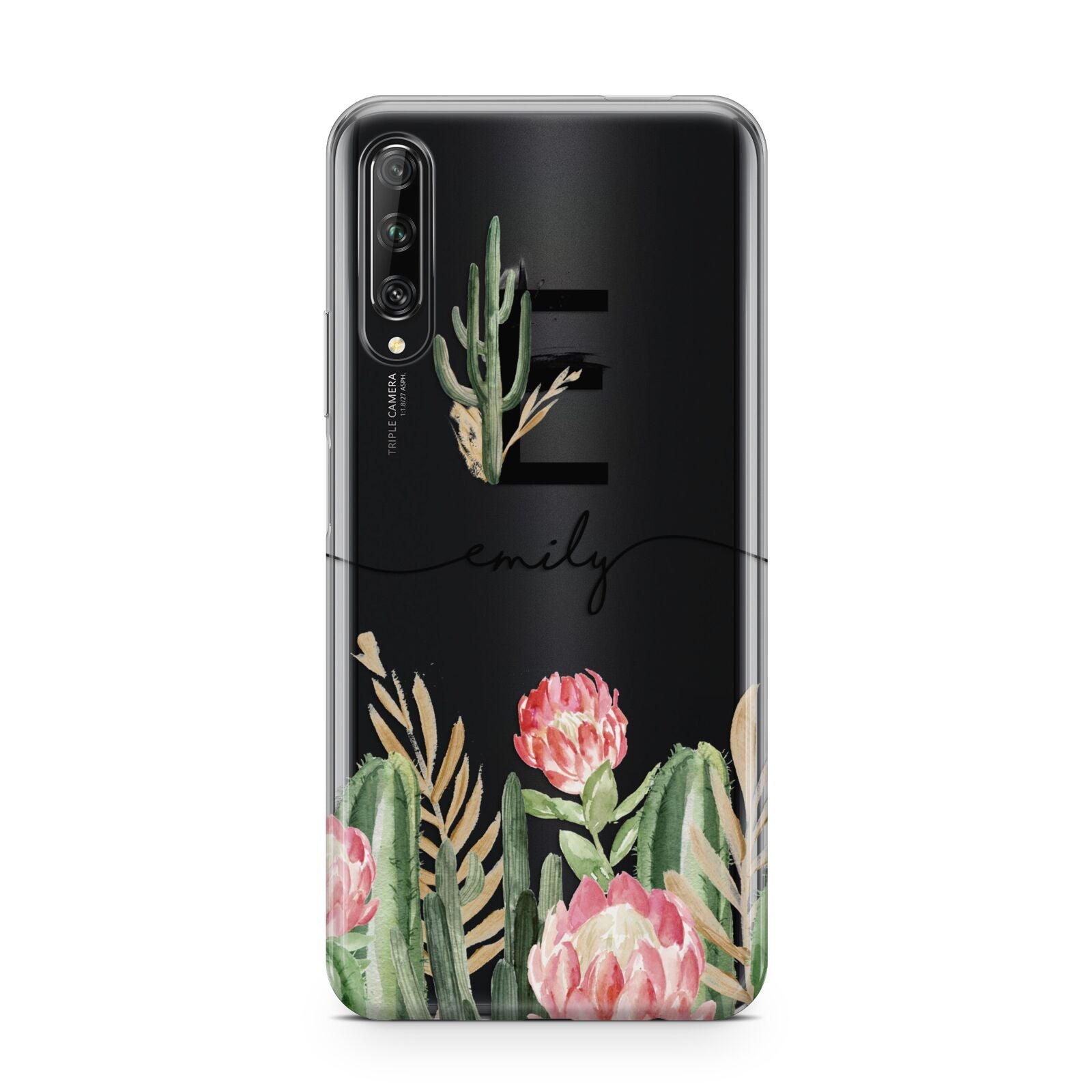 Personalised Cactus Huawei P Smart Pro 2019