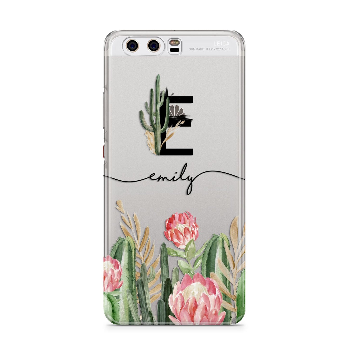 Personalised Cactus Huawei P10 Phone Case