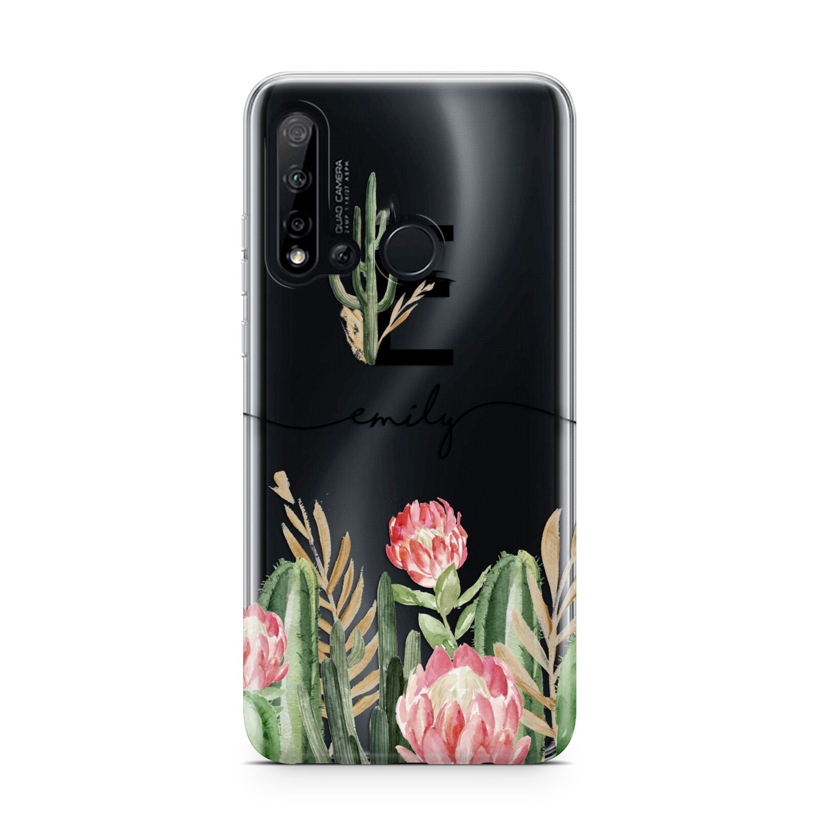 Personalised Cactus Huawei P20 Lite 5G Phone Case
