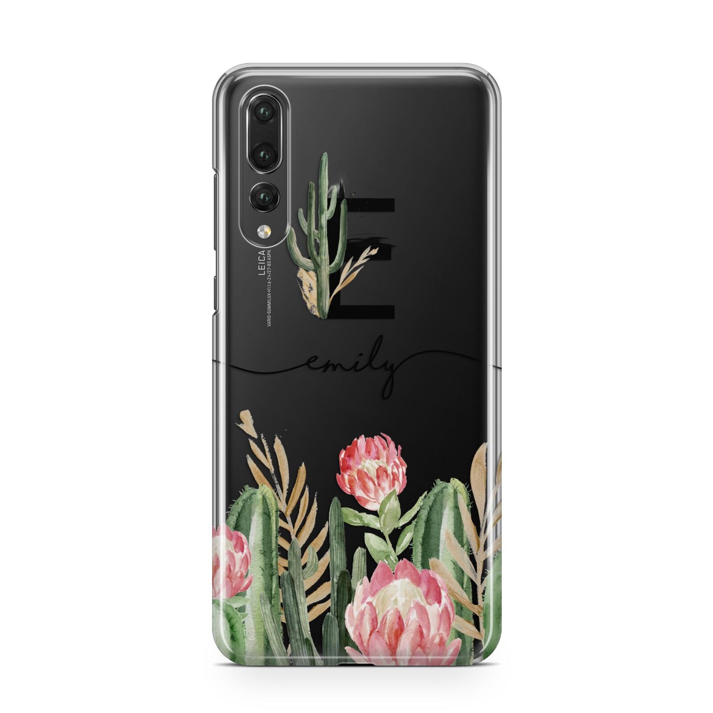 Personalised Cactus Huawei P20 Pro Phone Case