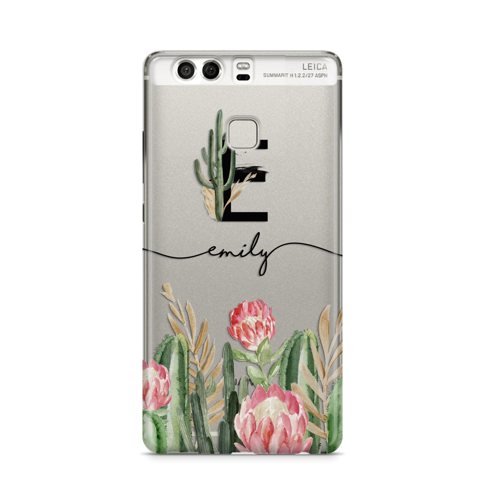 Personalised Cactus Huawei P9 Case