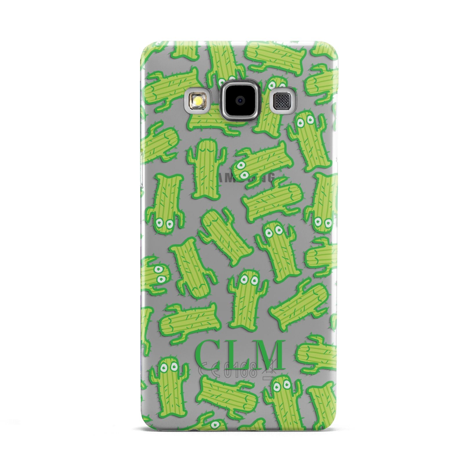 Personalised Cactus Initials Samsung Galaxy A5 Case