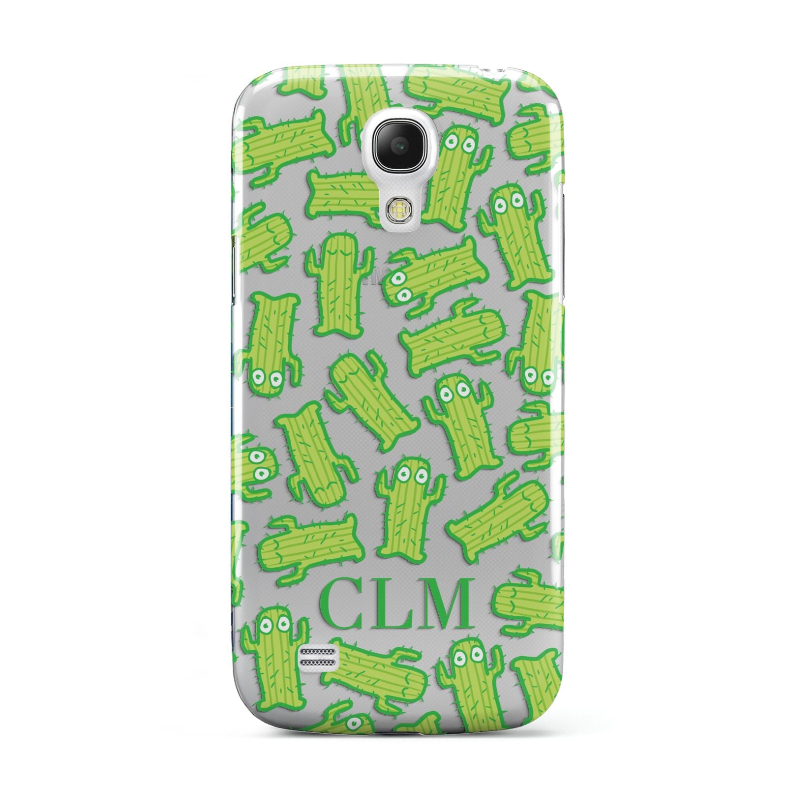 Personalised Cactus Initials Samsung Galaxy S4 Mini Case