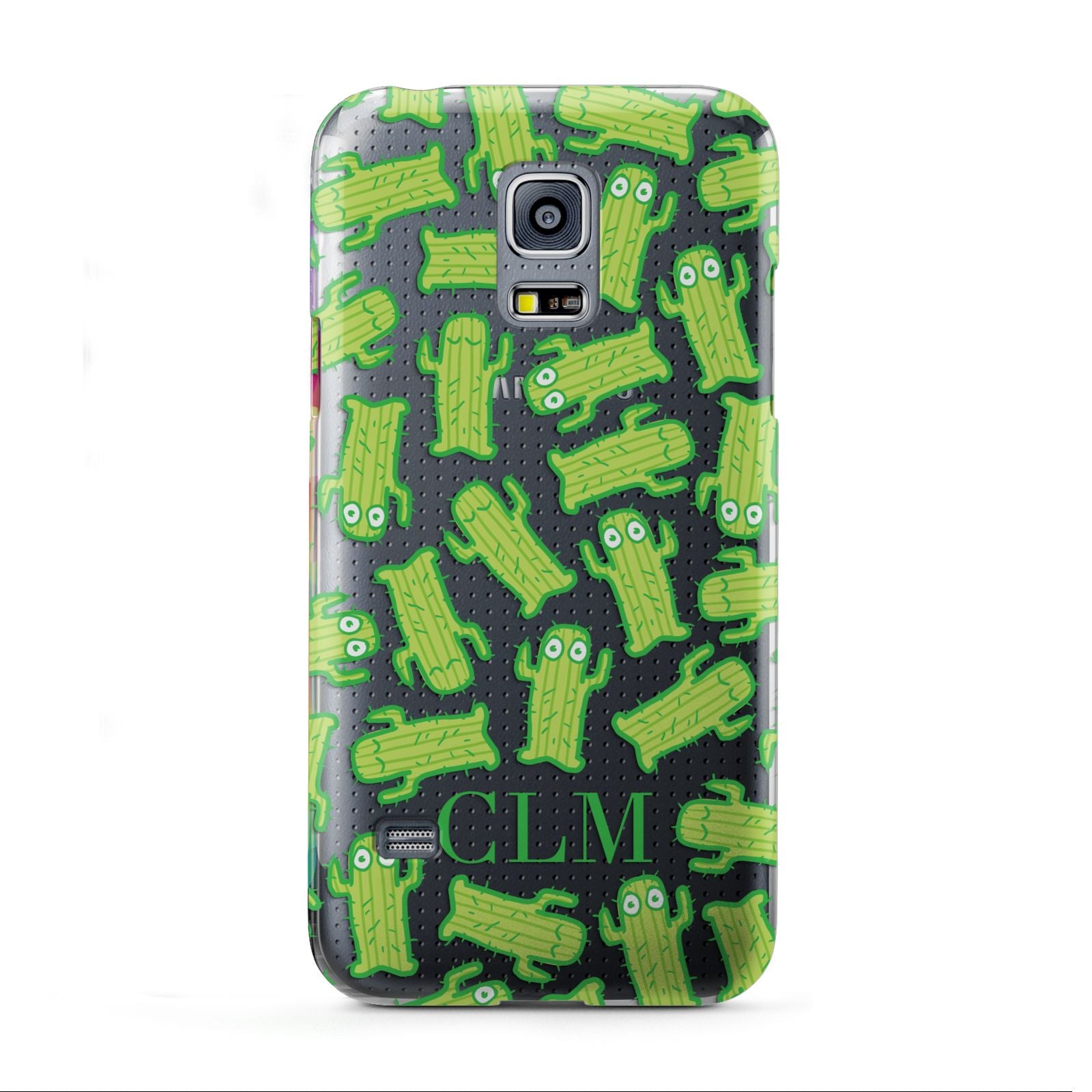 Personalised Cactus Initials Samsung Galaxy S5 Mini Case