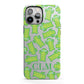 Personalised Cactus Initials iPhone 13 Pro Max Full Wrap 3D Tough Case