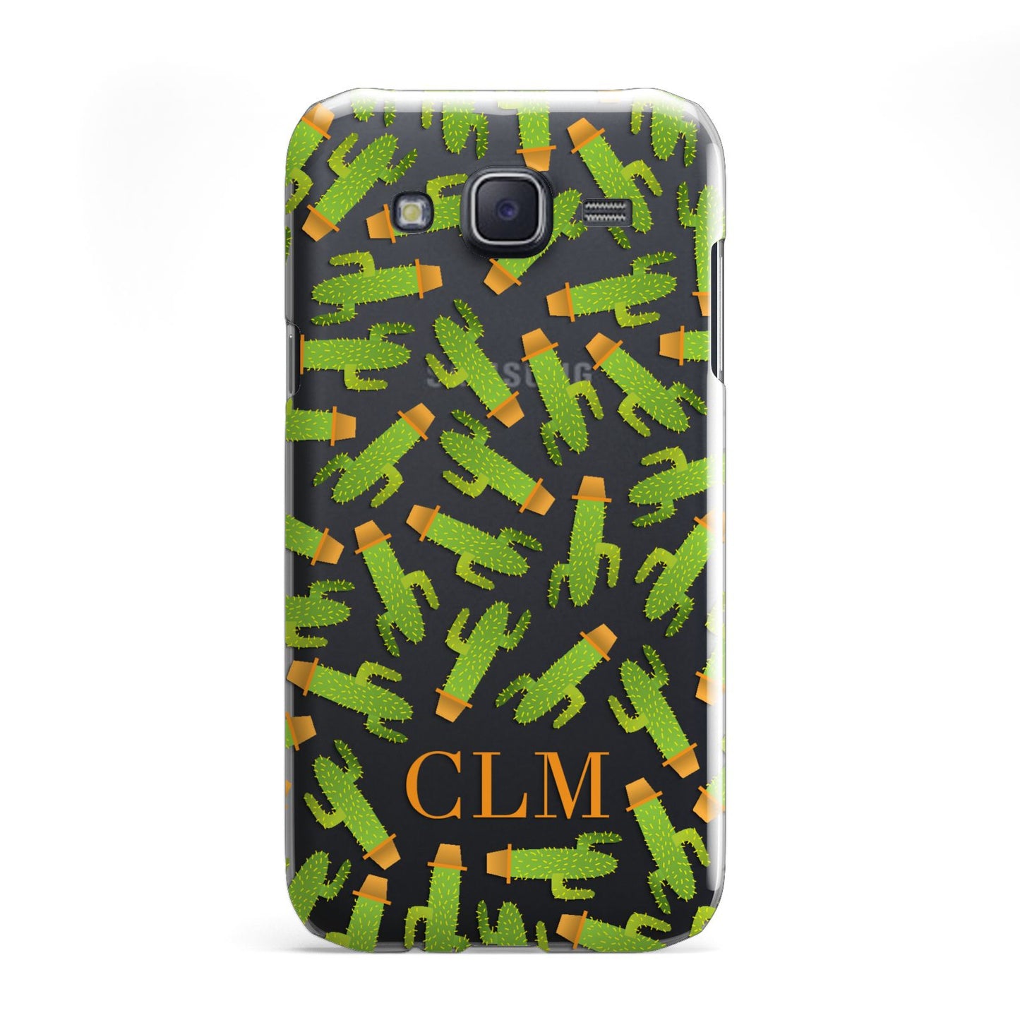 Personalised Cactus Monogram Samsung Galaxy J5 Case