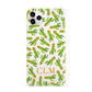 Personalised Cactus Monogram iPhone 11 Pro Max 3D Snap Case