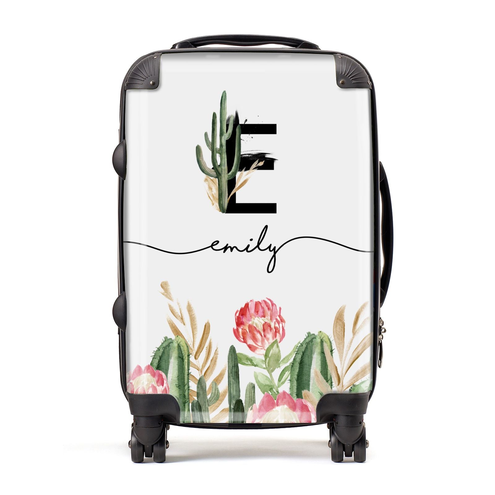 Personalised Cactus Suitcase
