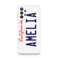 Personalised California License Plate Samsung A32 5G Case