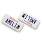 Personalised California License Plate Samsung Galaxy Case Flat Overview
