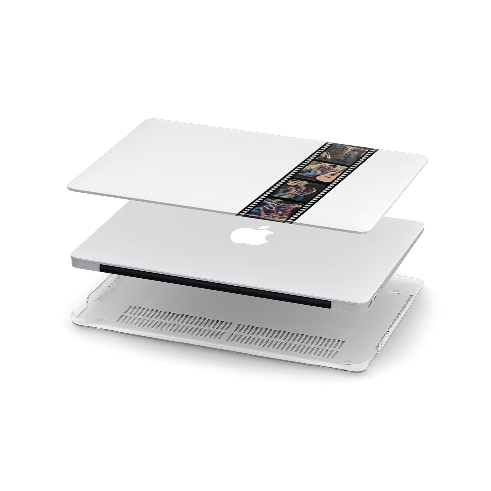 Personalised Camera Film Photo Apple MacBook Case in Detail