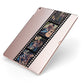 Personalised Camera Film Photo Apple iPad Case on Rose Gold iPad Side View