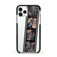 Personalised Camera Film Photo Apple iPhone 11 Pro in Silver with Black Impact Case