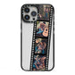 Personalised Camera Film Photo iPhone 13 Pro Max Black Impact Case on Silver phone