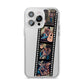 Personalised Camera Film Photo iPhone 14 Pro Max Clear Tough Case Silver