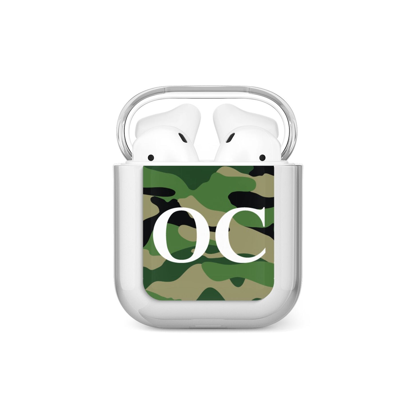 Personalised Camouflage AirPods Case