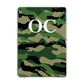 Personalised Camouflage Apple iPad Grey Case