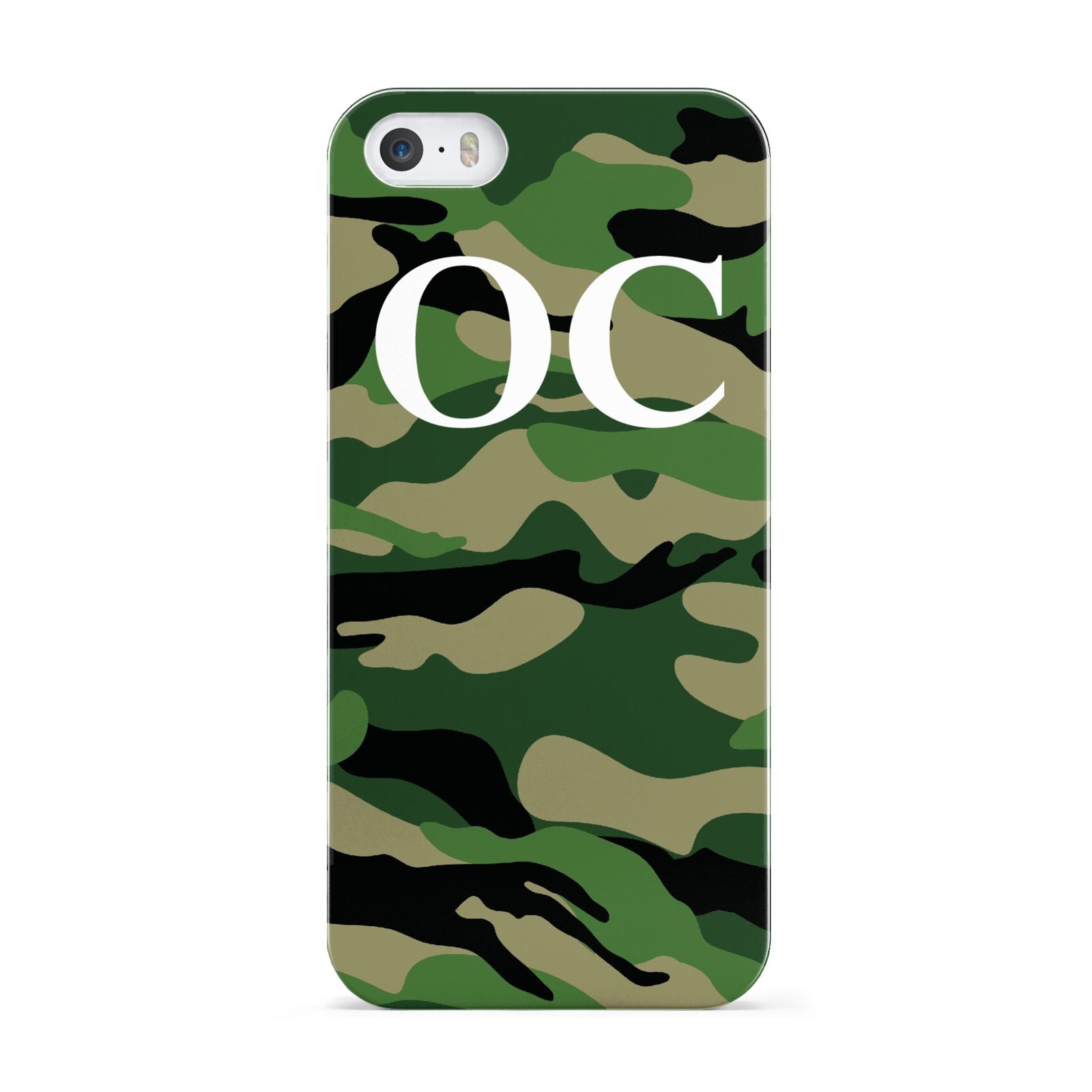 Personalised Camouflage Apple iPhone 5 Case