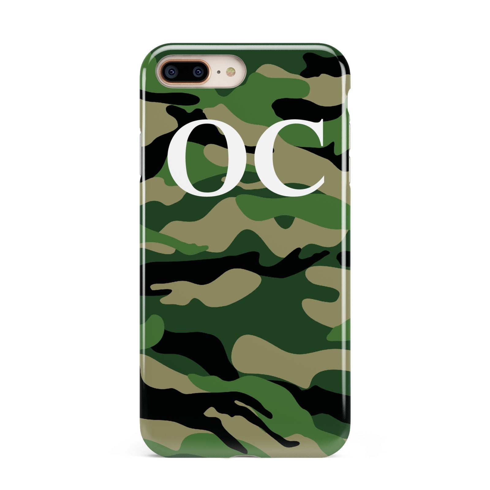 Personalised Camouflage Apple iPhone 7 8 Plus 3D Tough Case