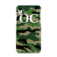 Personalised Camouflage Apple iPhone XR White 3D Snap Case