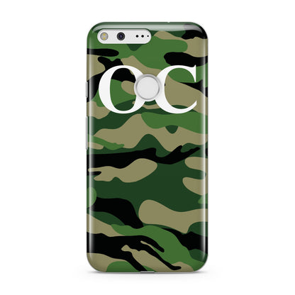Personalised Camouflage Google Pixel Case