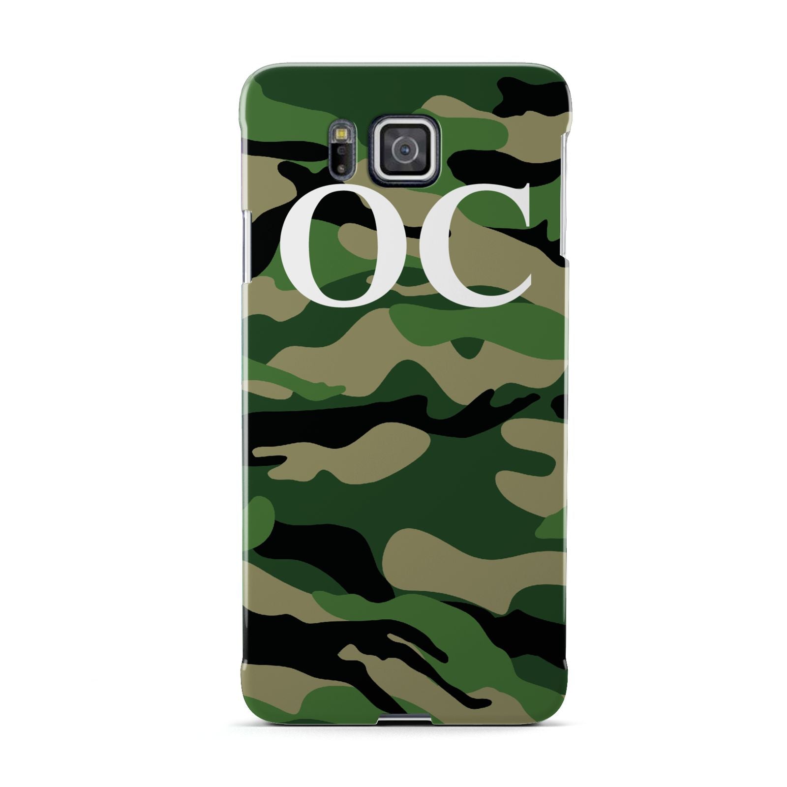 Personalised Camouflage Samsung Galaxy Alpha Case