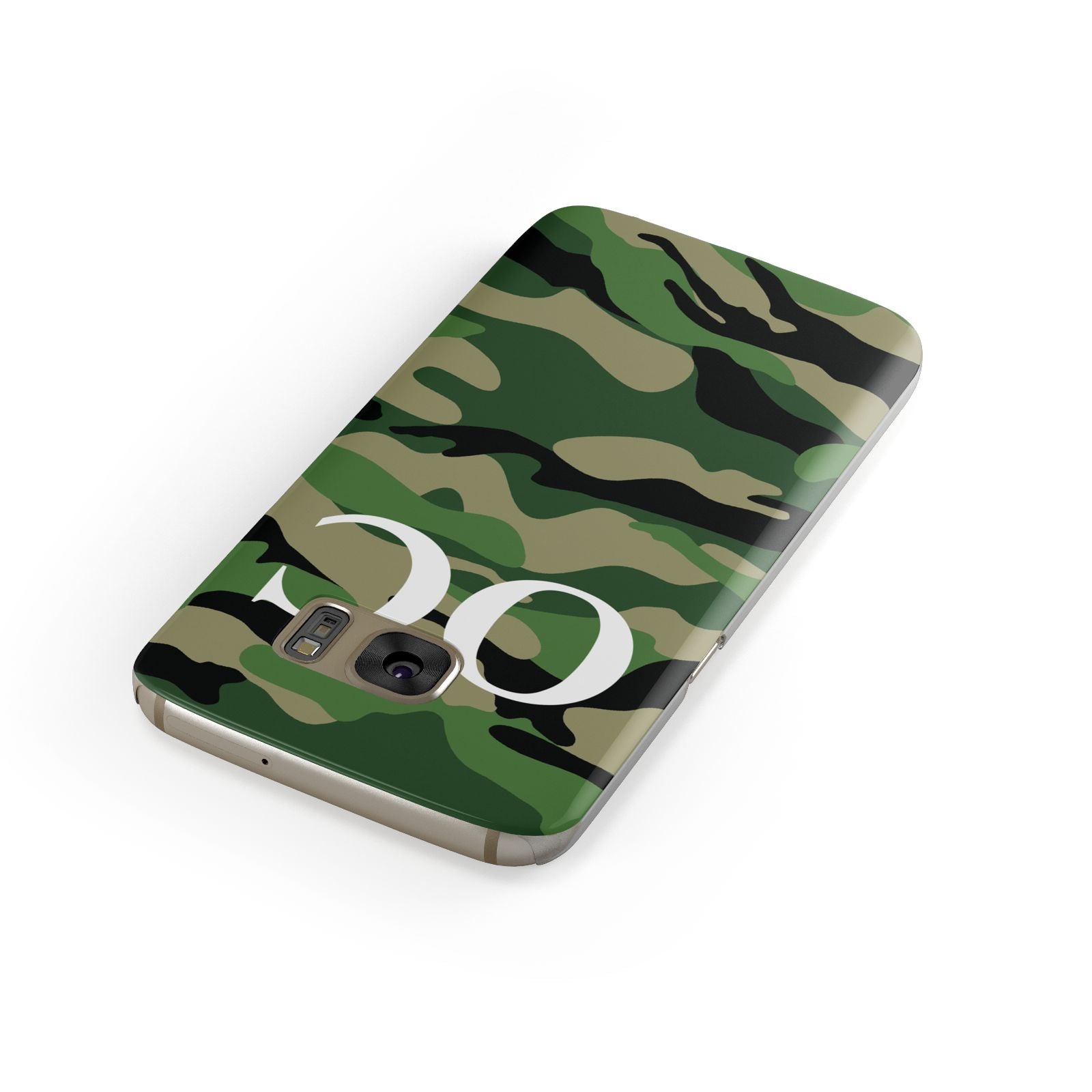 Personalised Camouflage Samsung Galaxy Case Front Close Up