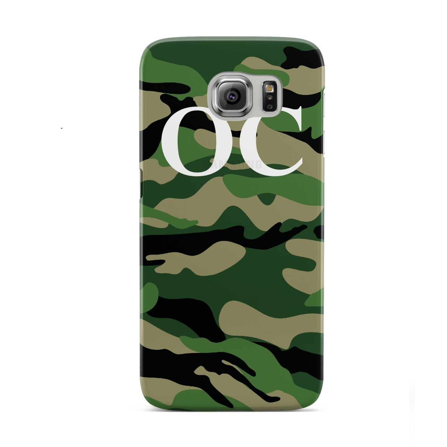 Personalised Camouflage Samsung Galaxy S6 Case