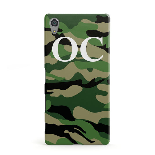 Personalised Camouflage Sony Xperia Case