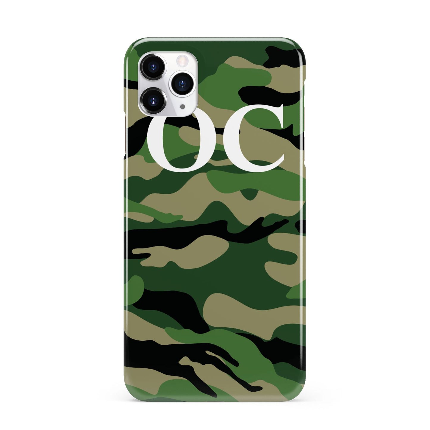 Personalised Camouflage iPhone 11 Pro Max 3D Snap Case