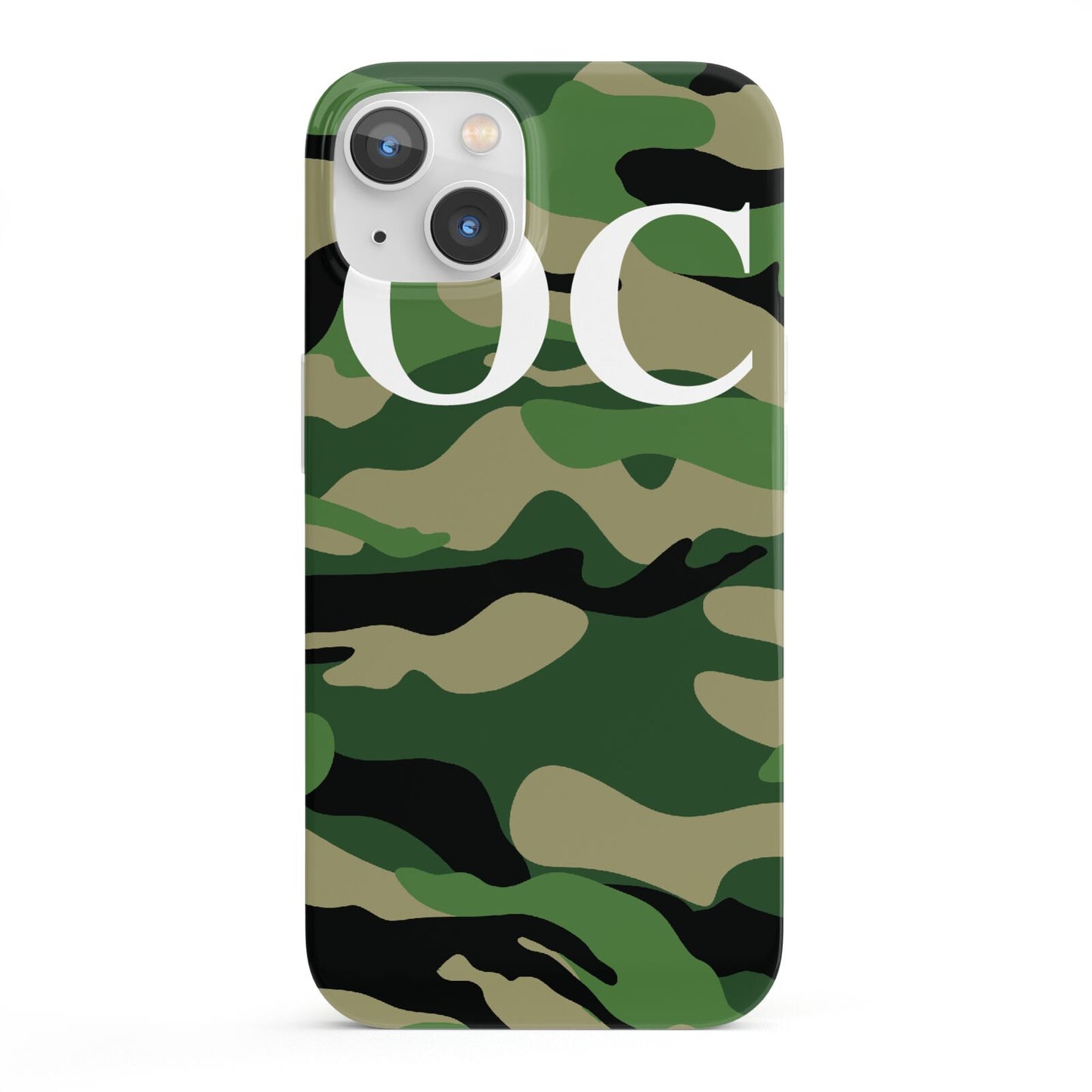 Personalised Camouflage iPhone 13 Full Wrap 3D Snap Case