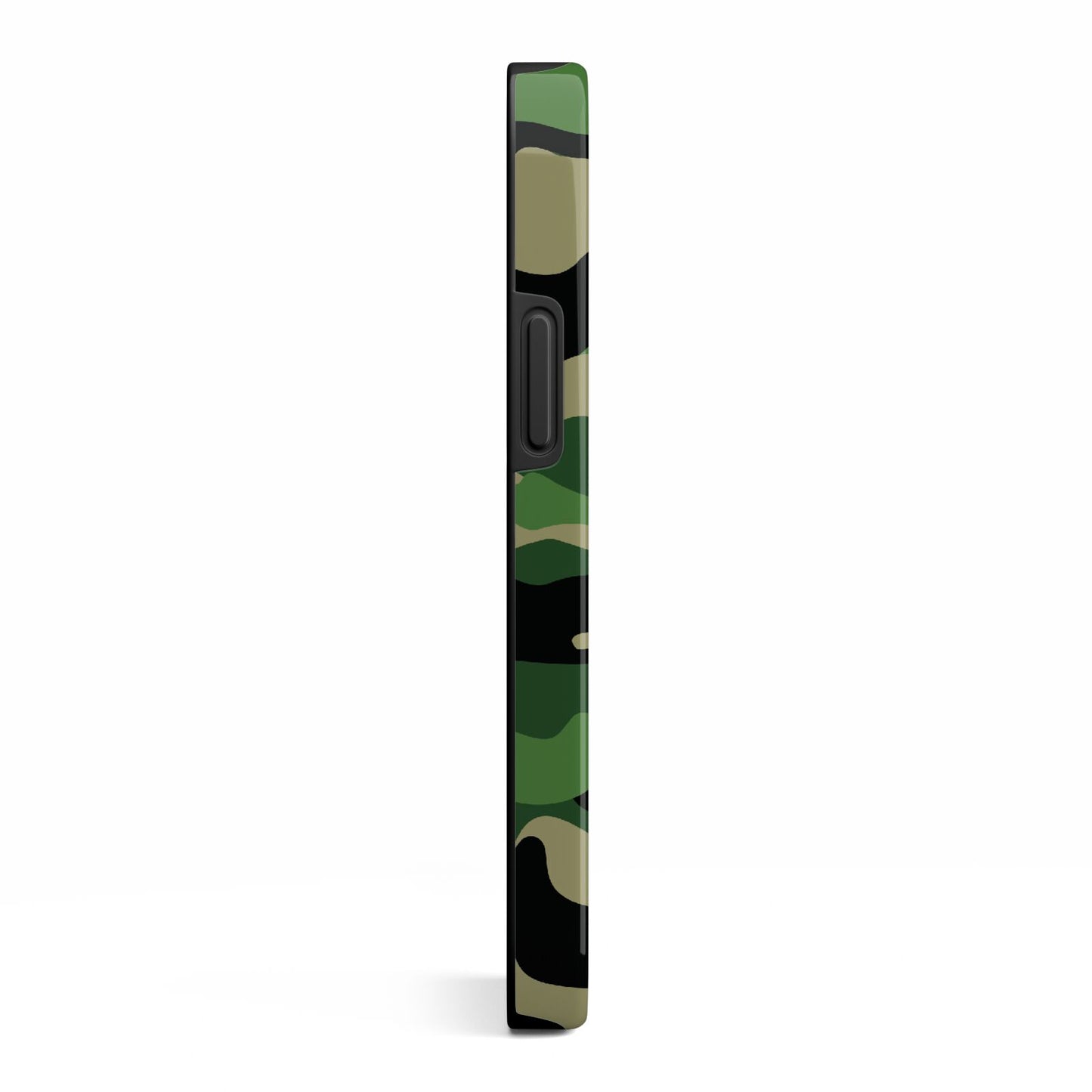 Personalised Camouflage iPhone 13 Mini Side Image 3D Tough Case