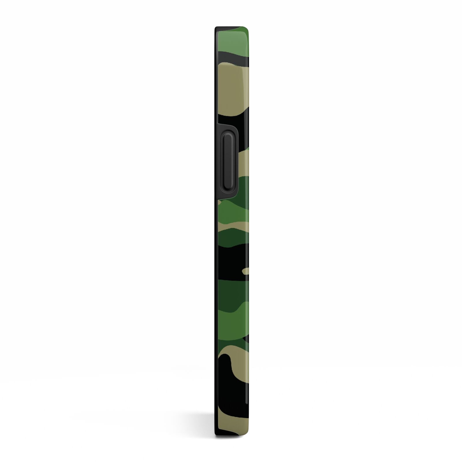 Personalised Camouflage iPhone 13 Mini Side Image 3D Tough Case